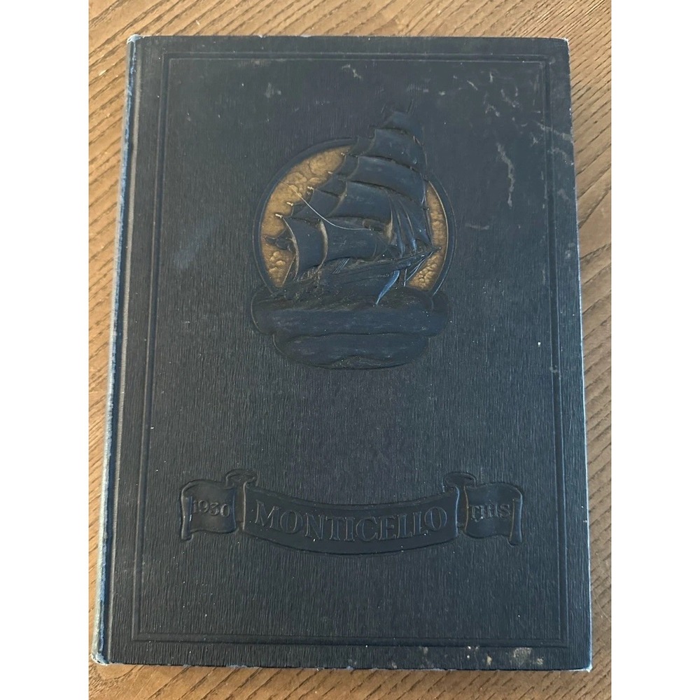 1930 Thomas Jefferson High School Council Bluffs IA Monticello Yearbook Sports